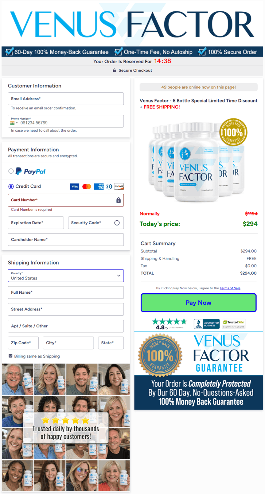 Venus Factor Buy Now 
